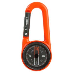 Kompass Kompakt 50 Karabiner orange