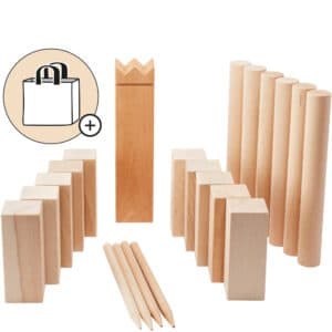 Kubb Holzkegelspiel Wikingerschach