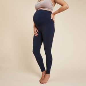 LEGGINGS SCHWANGERSCHAFTSYOGA MARINEBLAU