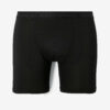 Lauf-Boxershorts atmungsaktiv Herren schwarz