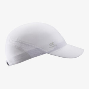 Lauf-Cap Schirmmütze Running verstellbar Damen/Herren weiss