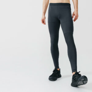 Laufhose lang Tights Warm+ Herren grau