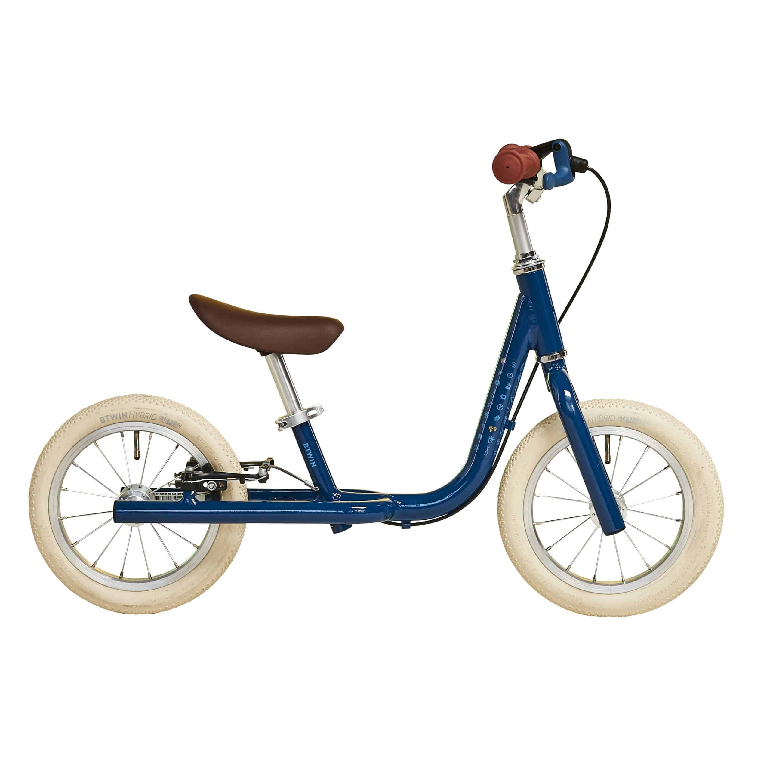 Laufrad Kinder 12 Zoll Runride 900 Alu blau/beige