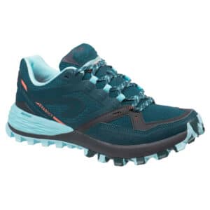 Laufschuhe Trail MT2 Damen dunkelblau/hellblau