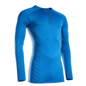 Laufshirt langarm Winter Kiprun Skincare Herren limitierte Auflage