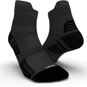 Laufsocken dünn Strap schwarz