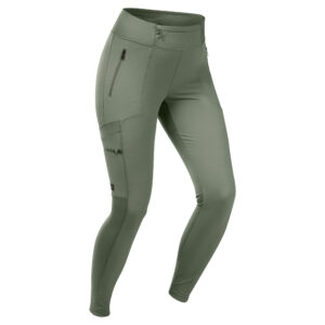 Leggings Backpacking Travel 500 robust Damen hellbraun