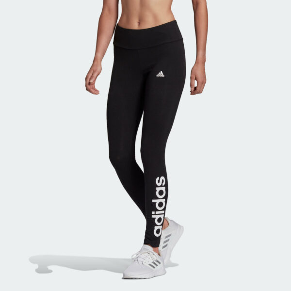 Leggings Fitness Linear Damen schwarz