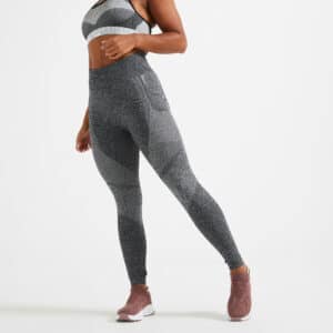 Leggings Seamless hoher Bund Fitness figurformend nahtlos