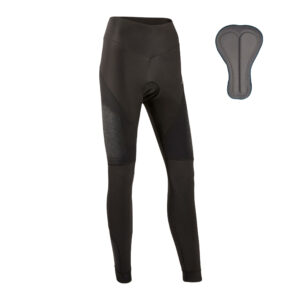 MTB Tights Radsport Damen schwarz