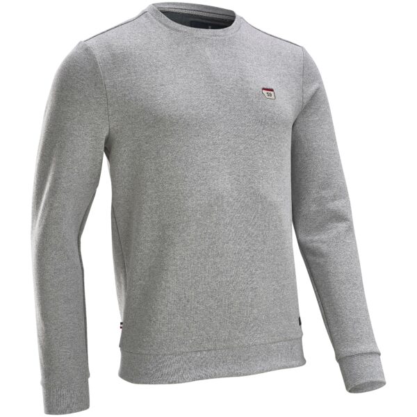 Made in France: Brigade du Pavé Sweatshirt Startnummer grau