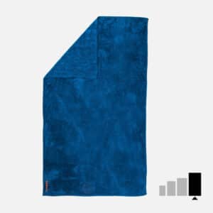 Mikrofaser-Badetuch ultra-weich Größe XL 110 × 175 cm blau