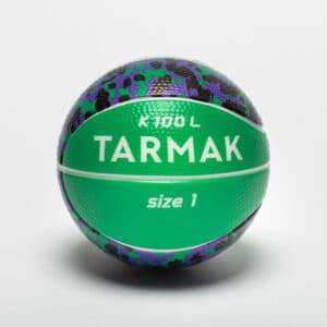 Mini Basketball K100 aus Schaumstoff Gr.1 grün/schwarz