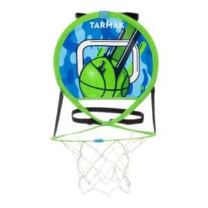 Mobiler Basketballkorb Hoop 100 mit Ball Kinder grün/blau