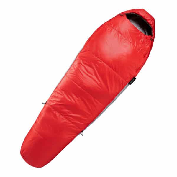 Mumienschlafsack Trek500 15°C Wattierung koppelbar rot