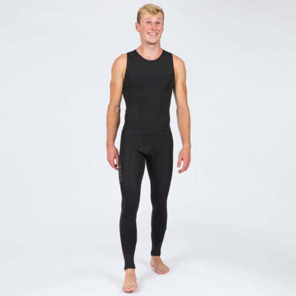 Neoprenanzug Long John 2 mm Herren schwarz