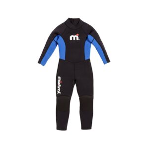 Neoprenanzug Surfen Mistral Ocean 4/3 mm Kinder schwarz/blau