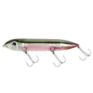 Oberflächenköder Mini Super Spook JR 14 GR Ghost Eel