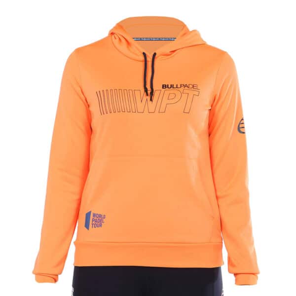 Padel Sweatshirt Damen Yopal orange