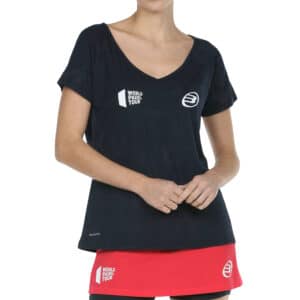 Padel T-Shirt Bullpadel Damen Rapolan blau