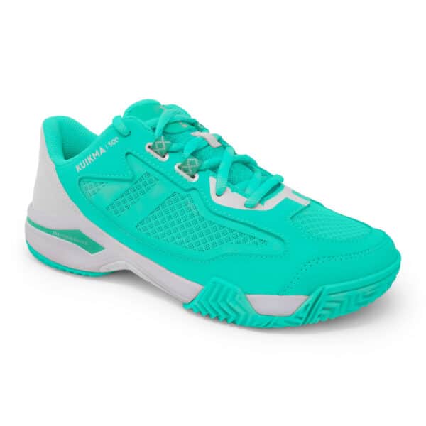 Padelschuhe PS 500 Sportschuhe Damen türkis