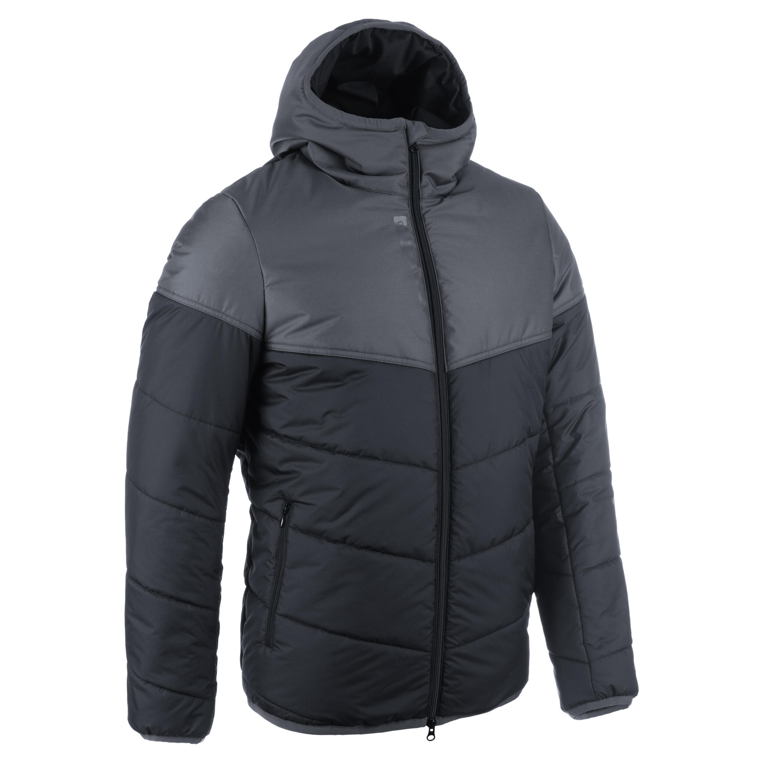Parka Rugby kurz R500 Coach Club Erwachsene schwarz