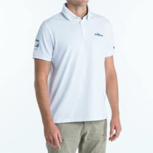 Poloshirt kurzarm Segeln Sailing 100 Herren blau FFV