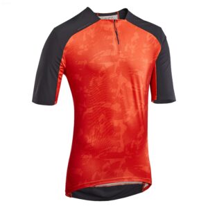 Radtrikot kurzarm MTB Expl 500 rot