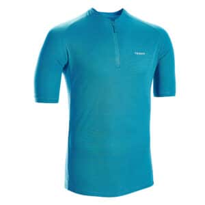 Radtrikot kurzarm Rennrad Sommer Herren Essentiel blau