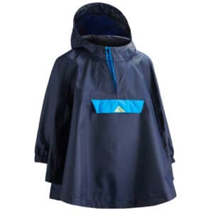 Regencape Wandern MH100 Kleinkinder Gr. 92–116 marineblau