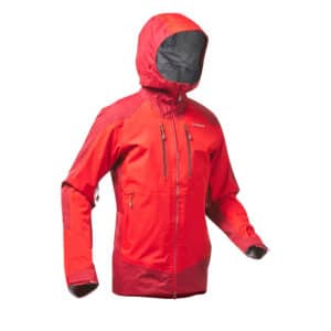 Regenjacke Bergsteigen wasserdicht Alpinism Evo Herren rot