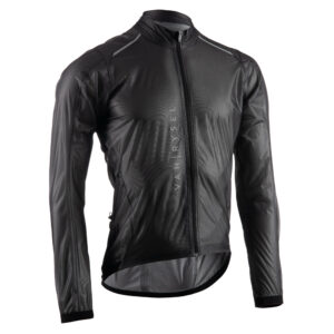 Regenjacke Rennrad RR 900 ultralight verstaubar wasserdicht schwarz