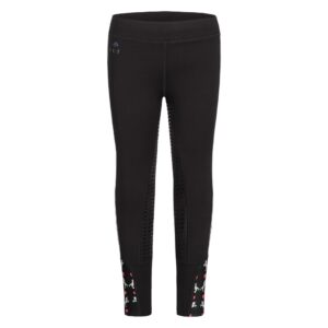 Reitleggins Kinder Lucky Denali schwarz