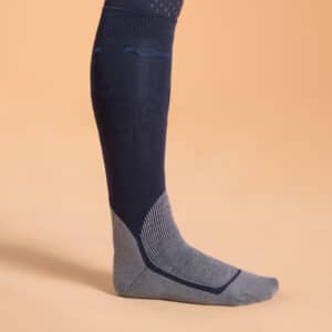 Reitsocken 700 Erwachsene marineblau