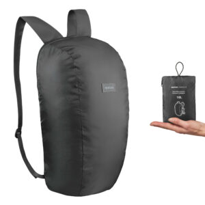 Rucksack Travel faltbar 10 Liter schwarz