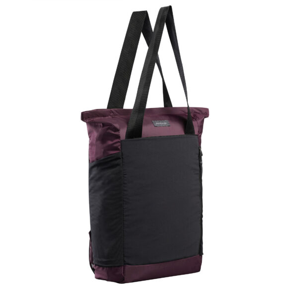 Rucksacktasche Travel 15 Liter 2 in 1 bordeauxrot