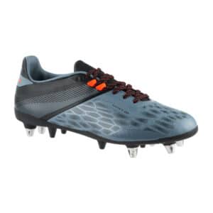 Rugbyschuhe Stollen Hybrid Advance R500 SG Herren grau