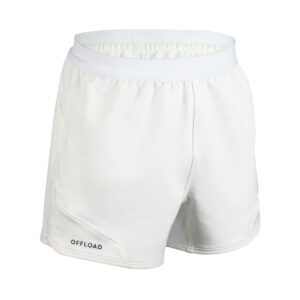 Rugbyshorts R500 Herren weiss