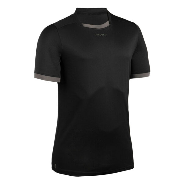 Rugbytrikot R100 Herren schwarz