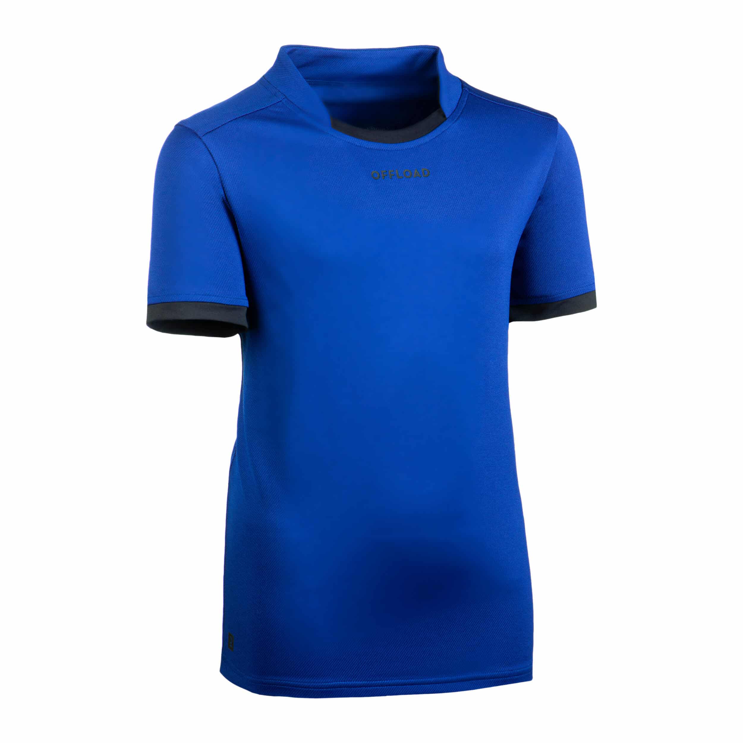 Rugbytrikot R100 Kinder blau