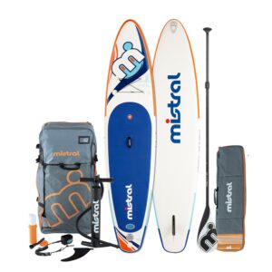 SUP-Board Komplettset Stand up Paddle aufblasbar Mistral Tango 11´5 DSFL