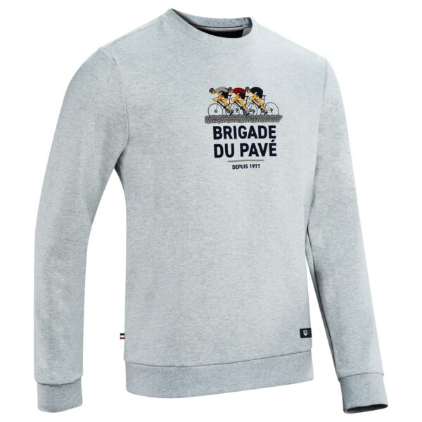 SWEATSHIRT KOLLEKTION „BRIGADE DU PAVÉ“ GRAU