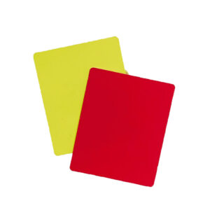 Schiedsrichterkarten 2er-Set gelb/rot