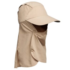 Schirmmütze Cap Desert 500 UV-Schutz braun