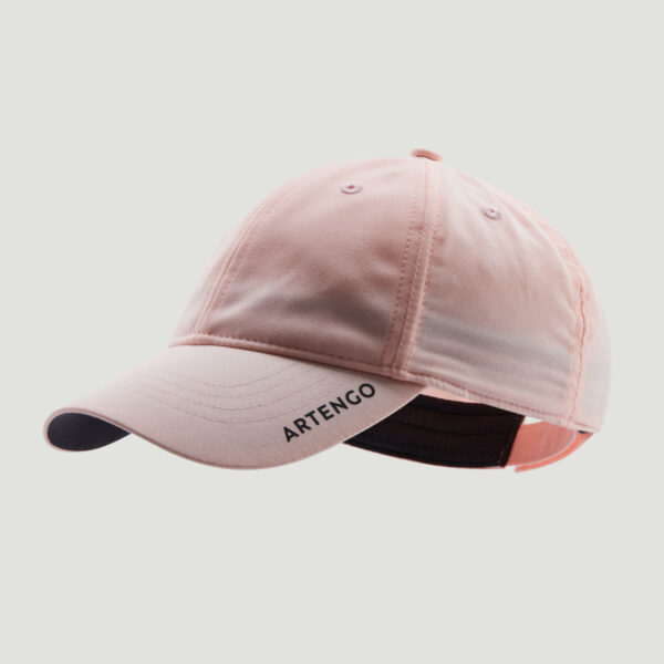 Schirmmütze Tennis-Cap TC 500 Gr. 54 blassrosa/grau