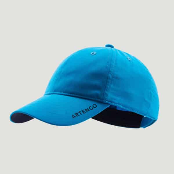 Schirmmütze Tennis-Cap TC 500 Gr. 54 türkis/blau
