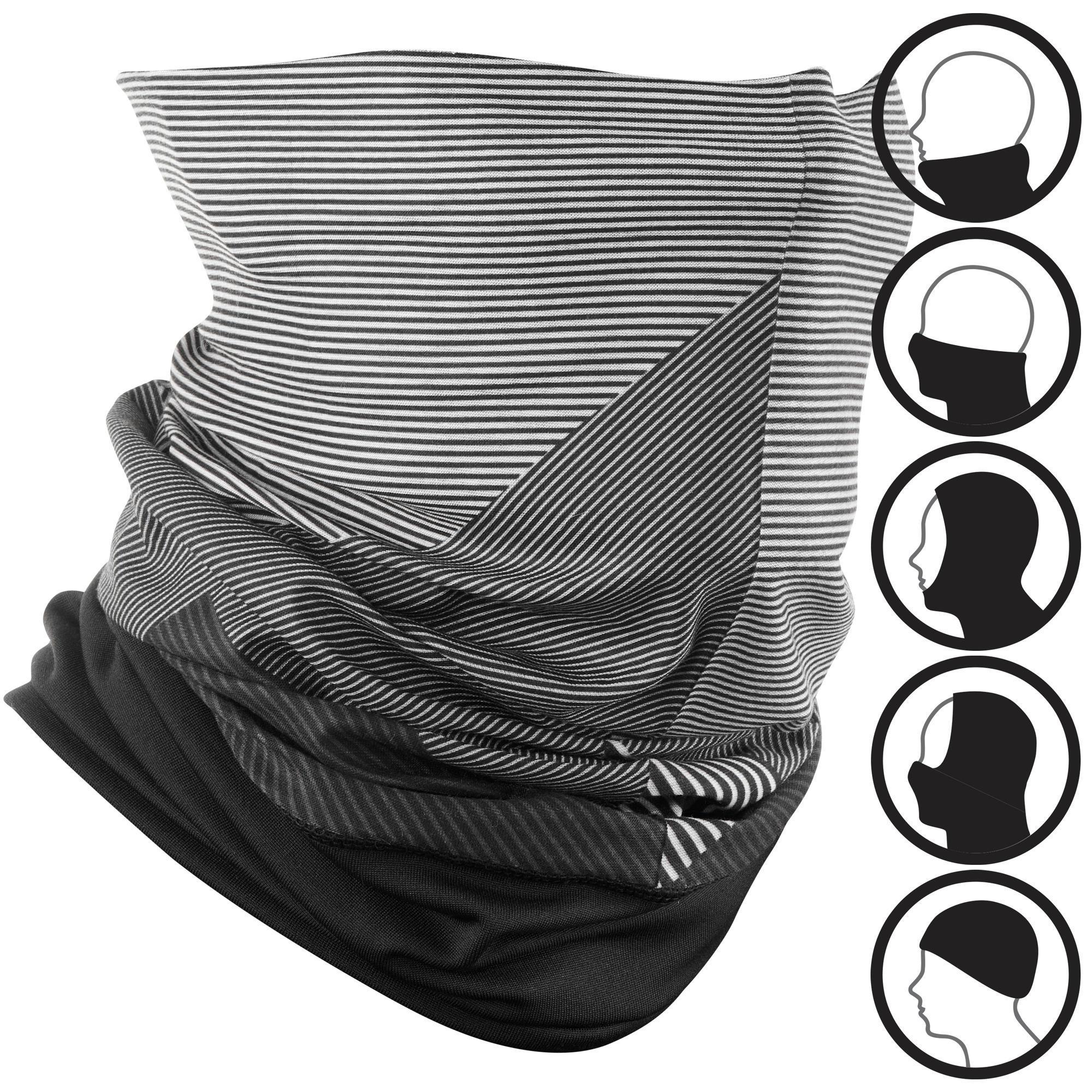 Schlauchschal Hug Tech Erwachsene schwarz