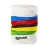 Schlauchtuch Santini UCI Rainbow Collection weiss