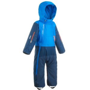 Schneeanzug Skianzug XWarm Pull'n'Fit Baby blau