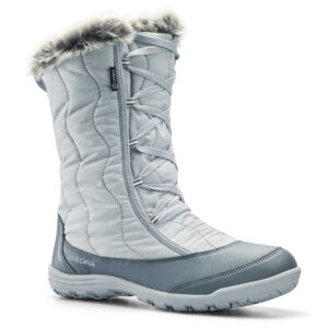 Schneestiefel SH500 X-Warm Wasserdicht Schnürsenkel Damen